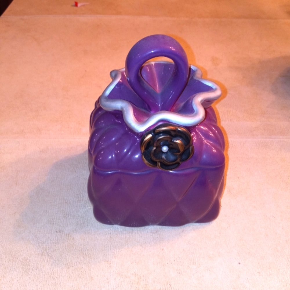 David's Cookies mini cookie jar: purse